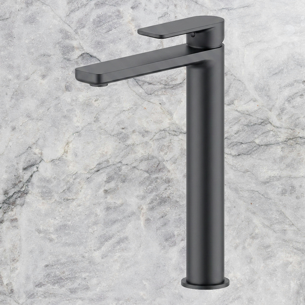 Arcisan Kibo Basin Mixer with Extended Height Spout Matte Black