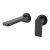 Arcisan Kibo Wall Mounted Mixer Set 200mm Spout with Round Back Plates (Complete Kit) Matte Black