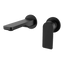 Arcisan Kibo Wall Mounted Mixer Set 150mm Spout with Round Back Plates (Trim Kit Only) Matte Black