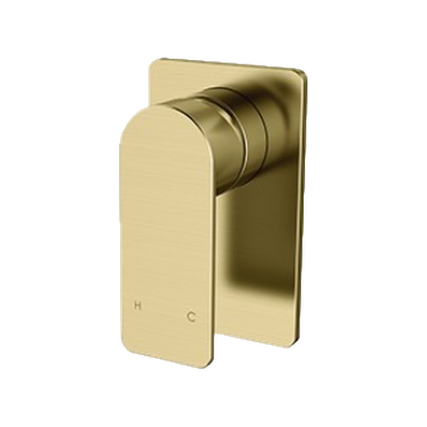 Arcisan Kibo Bath/Shower Mixer (Complete Kit) Brushed Brass