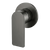 Arcisan Kibo Bath/Shower Mixer Round Back Plate (Complete Kit) Brushed Gunmetal