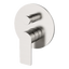 Arcisan Kibo Shower Mixer with Diverter Round Back Plate (Trim Kit Only) Brushed Nickel