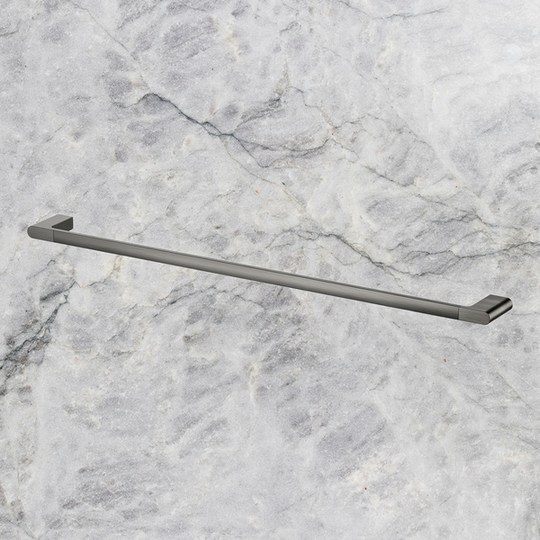 Arcisan Kibo Towel Rail 800mm Brushed Gunmetal