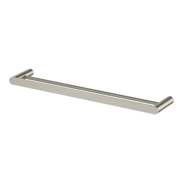 Arcisan Maro Double Towel Rail 600mm Brushed Nickel