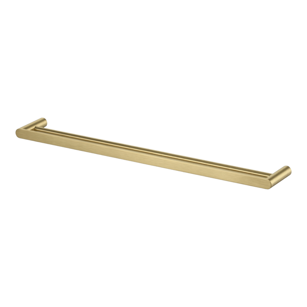 Arcisan Maro Double Towel Rail 800mm Brushed Brass