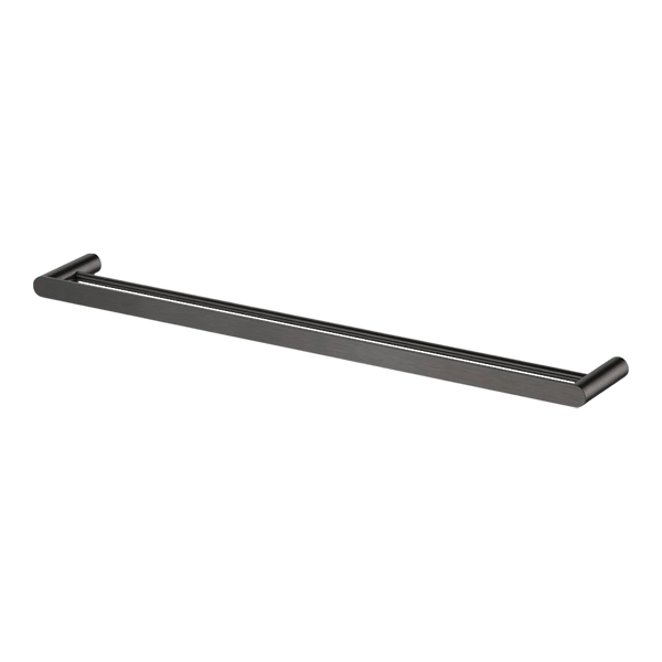 Arcisan Maro Double Towel Rail 800mm Brushed Iron
