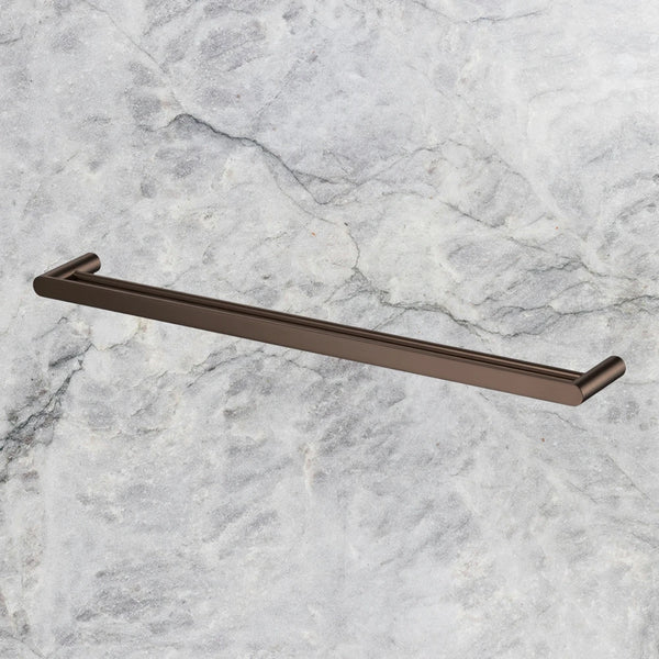 Arcisan Maro Double Towel Rail 800mm Dark Bronze