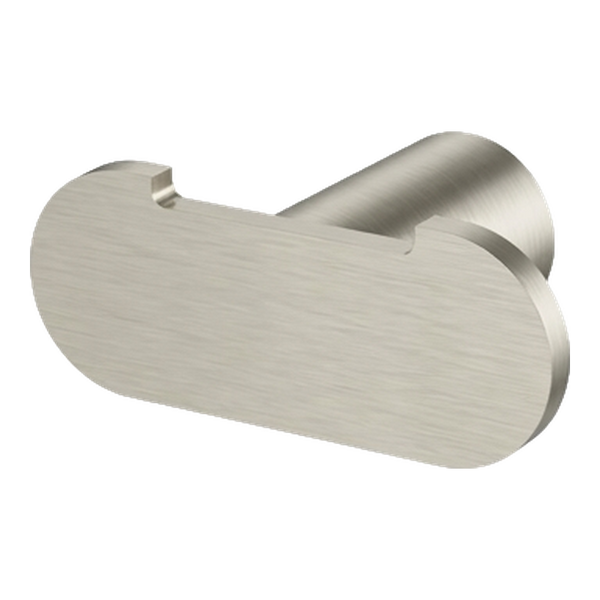 Arcisan Maro Double Robe Hook Brushed Nickel