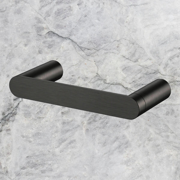 Arcisan Maro Double Post Toilet Roll Holder Brushed Iron