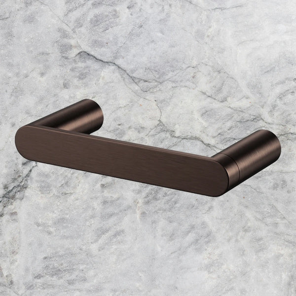 Arcisan Maro Double Post Toilet Roll Holder Dark Bronze