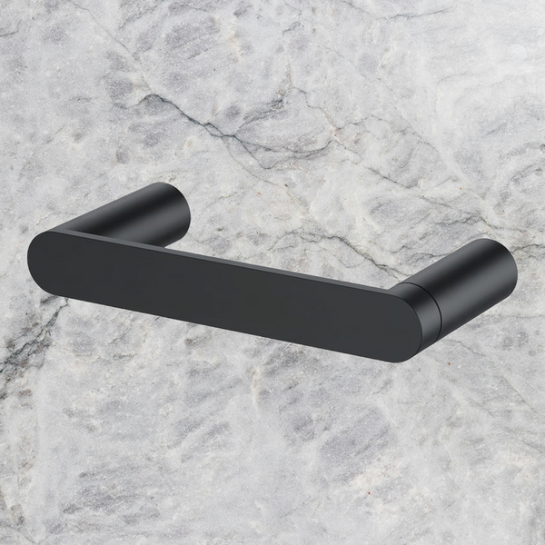 Arcisan Maro Double Post Toilet Roll Holder Matte Black