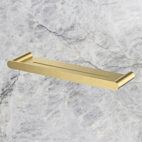 Arcisan Maro Metal Shelf Brushed Brass