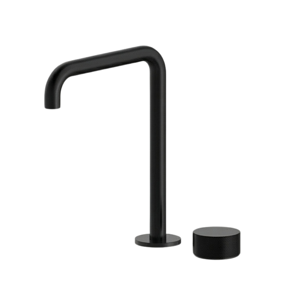 Arcisan Vierra Basin Progressive Mixer with Extended Height Squareline Spout Matte Black