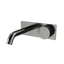 Arcisan Vierra Wall Progressive Mixer Set with Plate 150mm Spout (Trim Kit Only) Brushed Gunmetal