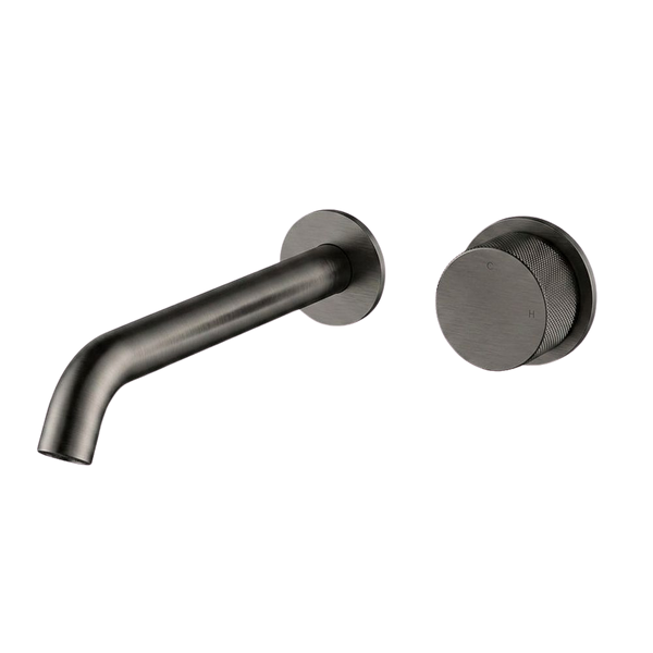 Arcisan Vierra Wall Progressive Mixer Set 220mm Spout (Trim Kit Only) Brushed Iron