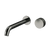 Arcisan Vierra Wall Progressive Mixer Set 220mm Spout (Complete Kit) Brushed Gunmetal