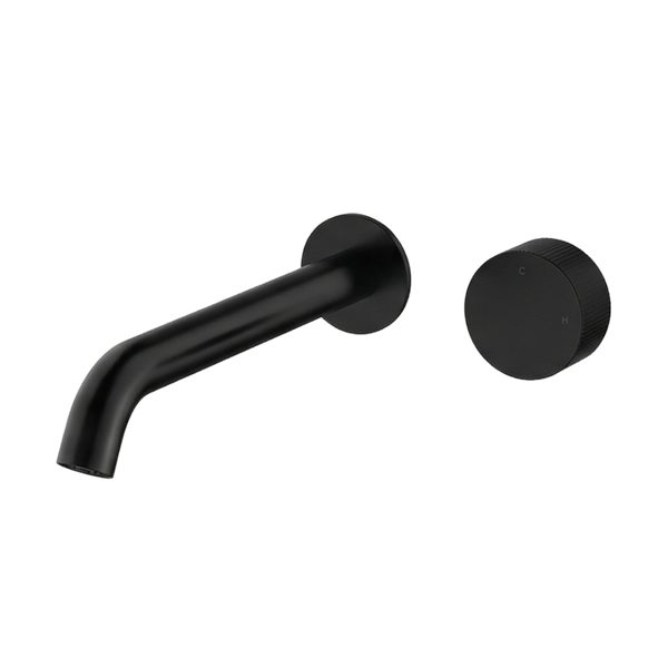 Arcisan Vierra Wall Progressive Mixer Set 220mm Spout (Complete Kit) Matte Black