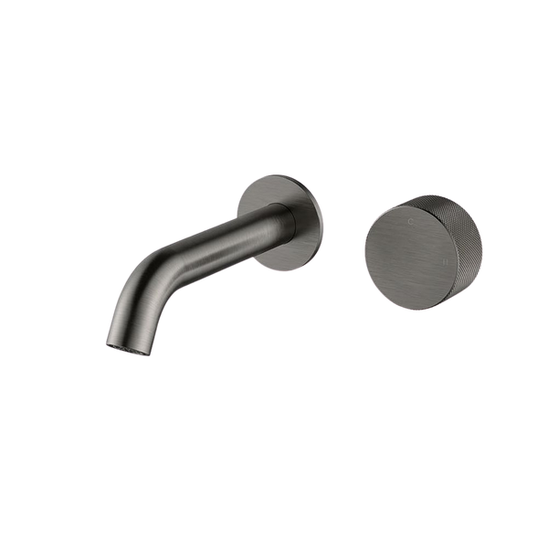Arcisan Vierra Wall Progressive Mixer Set 150mm Spout (Complete Kit) Brushed Iron