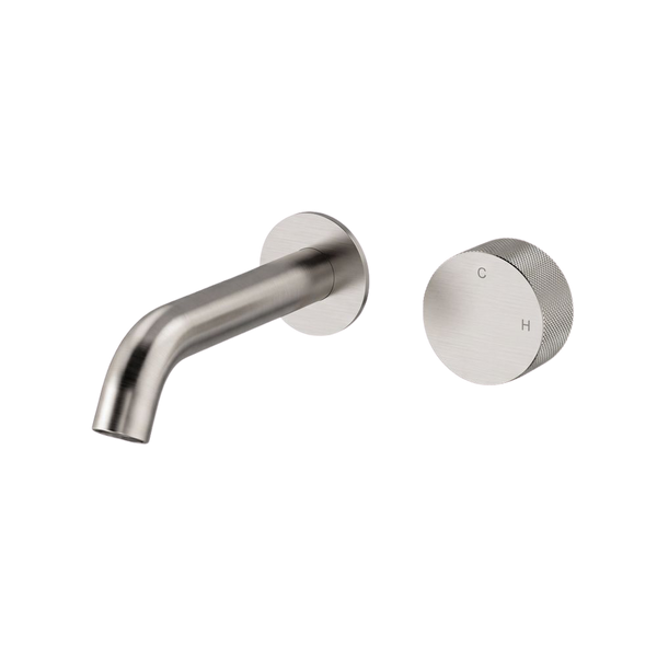 Arcisan Vierra Wall Progressive Mixer Set 150mm Spout (Trim Kit Only) Brushed Nickel