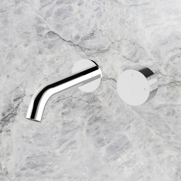 Arcisan Vierra Wall Progressive Mixer Set 150mm Spout (Complete Kit) Chrome