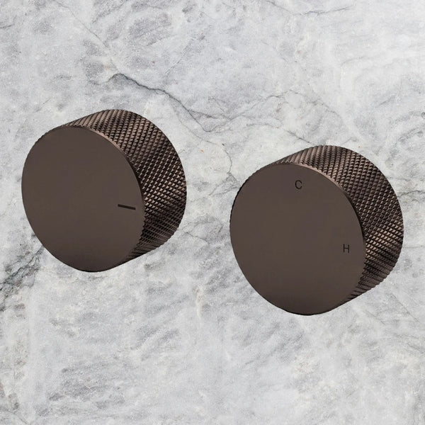 Arcisan Vierra Shower Mixer and 3-Way Diverter (Trim Kit Only) Dark Bronze