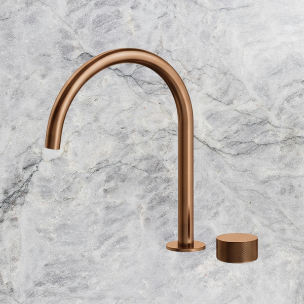 Arcisan Vierra Kitchen Progressive Mixer with Swivel Spout Brushed Rose Gold