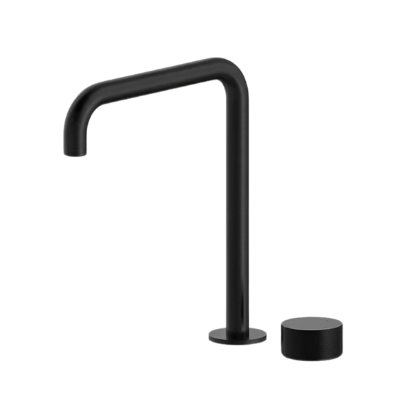 Arcisan Vierra Sink Progressive Mixer with Swivel Squareline Spout Matte Black