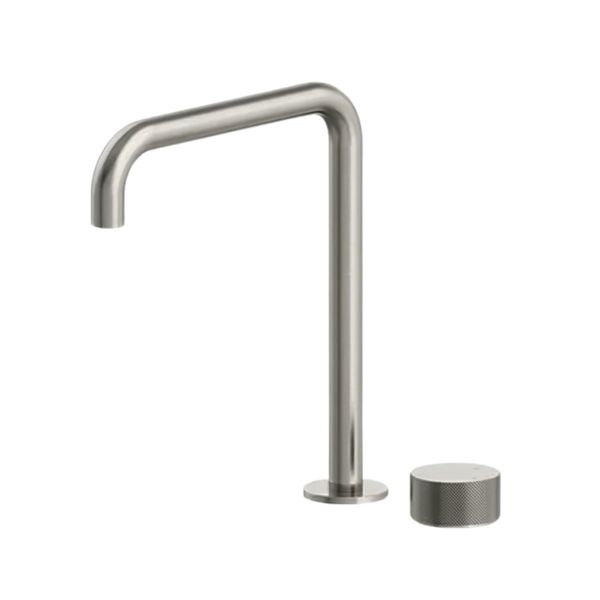 Arcisan Vierra Sink Progressive Mixer with Swivel Squareline Spout Brushed Nickel
