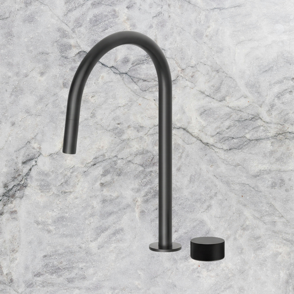 Arcisan Vierra Sink Progressive Mixer with Pull Down Nozzle Matte Black