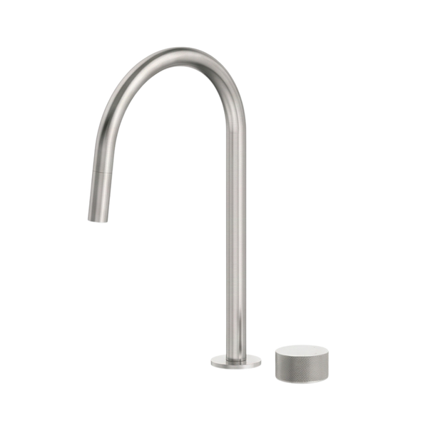 Arcisan Vierra Sink Progressive Mixer with Pull Down Nozzle Brushed Nickel