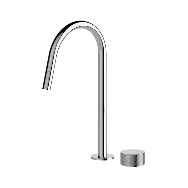 Arcisan Vierra Sink Progressive Mixer with Pull Down Nozzle Chrome