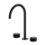 Arcisan Vierra Basin Set with Extended Height Spout Matte Black