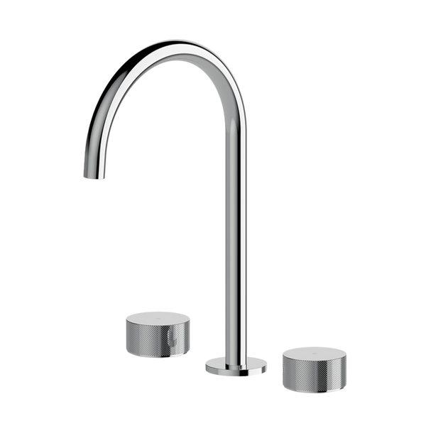 Arcisan Vierra Basin Set with Extended Height Spout Chrome