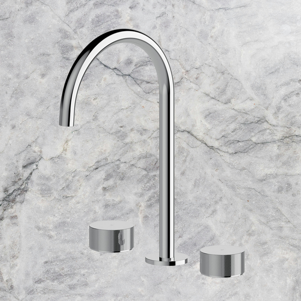 Arcisan Vierra Basin Set with Extended Height Spout Chrome