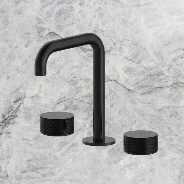 Arcisan Vierra Basin Set with 140mm Squareline Spout Matte Black