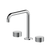 Arcisan Vierra Basin Set with 180mm Squareline Spout Chrome