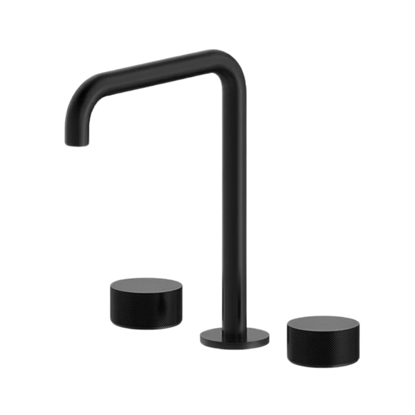 Arcisan Vierra Basin Set with Extended Height Squareline Spout Matte Black