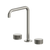 Arcisan Vierra Basin Set with Extended Height Squareline Spout Brushed Nickel