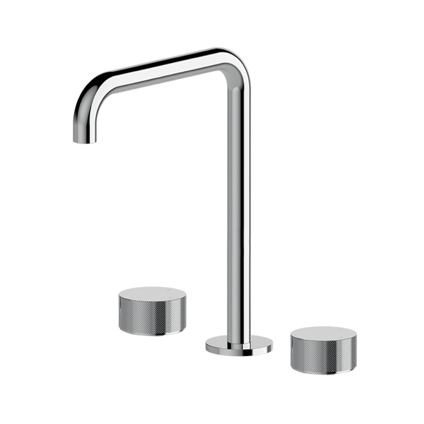Arcisan Vierra Basin Set with Extended Height Squareline Spout Chrome