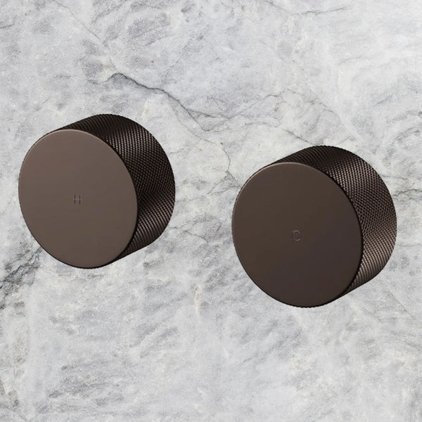 Arcisan Vierra Wall Taps (Pair) Dark Bronze