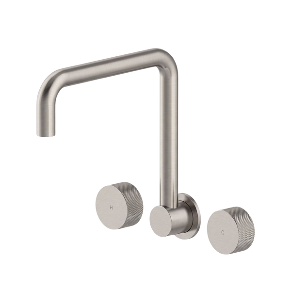 Arcisan Vierra Laundry Set with Squareline Spout Brushed Nickel