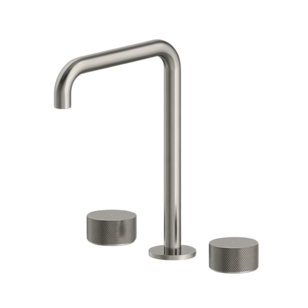 Arcisan Vierra Kitchen Set with Swivel Squareline Spout Brushed Nickel