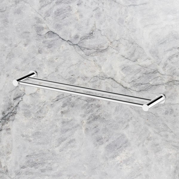 Arcisan Vierra Double Towel Rail 600mm Chrome