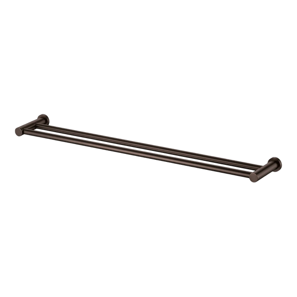 Arcisan Vierra Double Towel Rail 800mm Dark Bronze