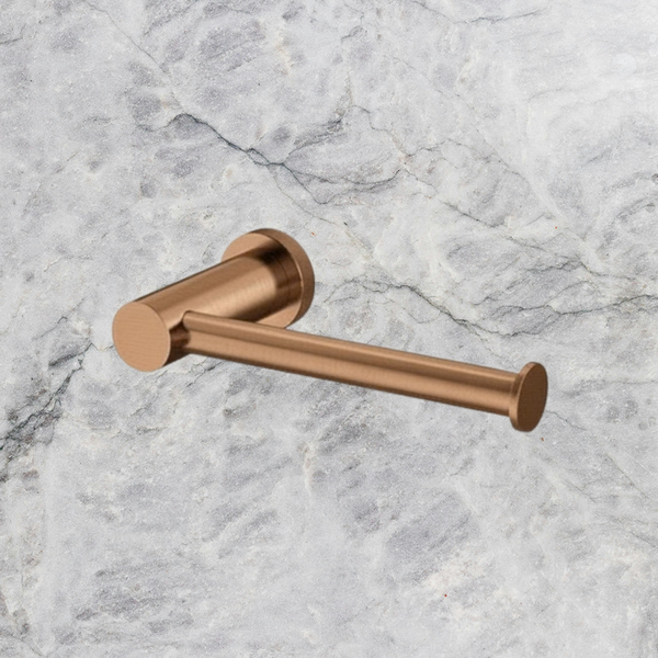 Arcisan Vierra Toilet Roll Holder Brushed Rose Gold