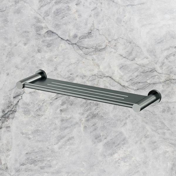 Arcisan Vierra Metal Shelf 400mm Brushed Gunmetal