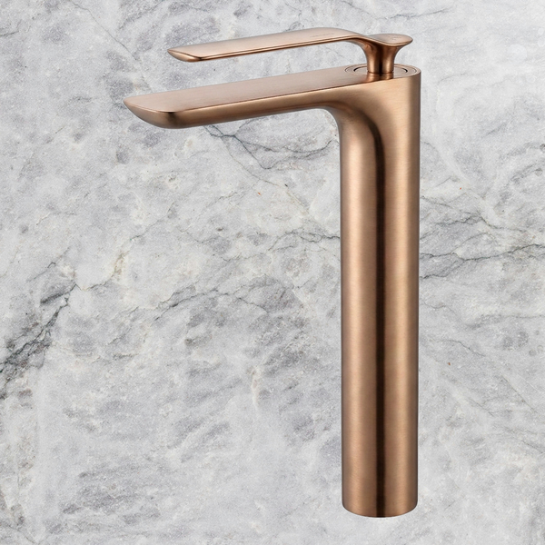 Arcisan Synergii Extended Height Basin Mixer Brushed Rose Gold