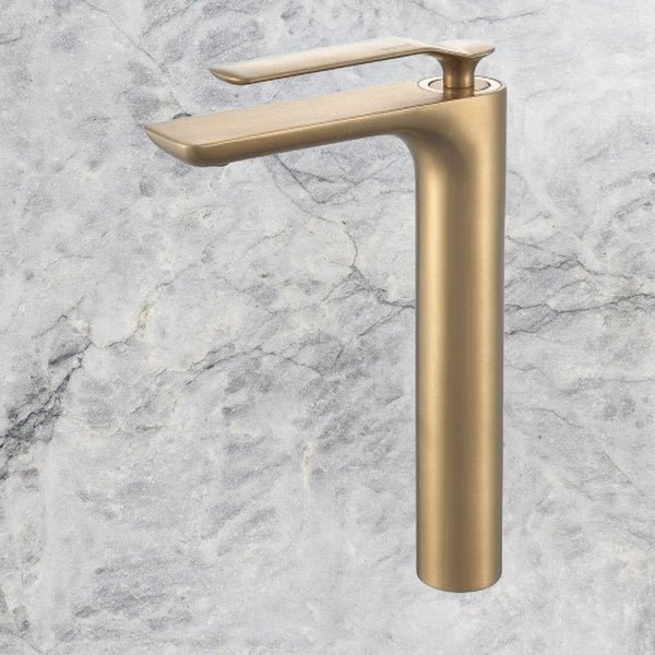 Arcisan Synergii Extended Height Basin Mixer Brushed Brass