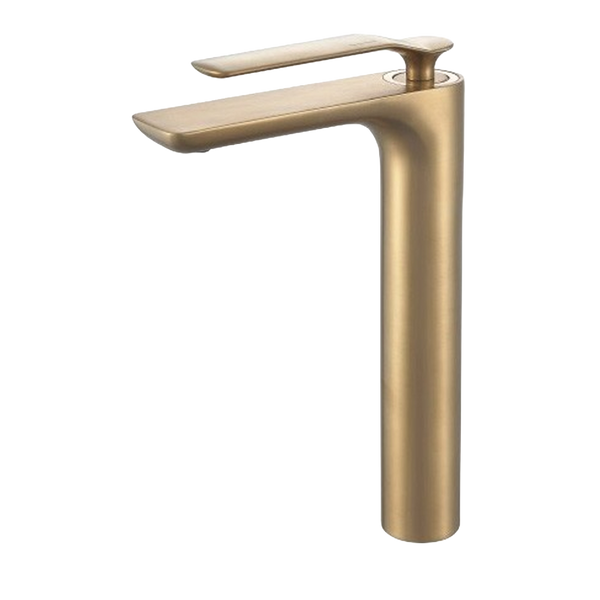 Arcisan Synergii Extended Height Basin Mixer Brushed Brass