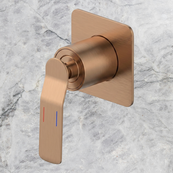 Arcisan Synergii Shower or Bath Mixer Brushed Rose Gold